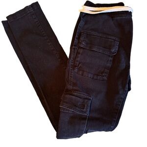 Urban Outfitters Standard Cloth Black Cargo Pants size small